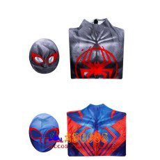 画像10: スパイダーマン:スパイダーバース スパイダーマン Spider-Man ブル一 ブラック コスプレ衣装 abccos製 「受注生産」 (10)