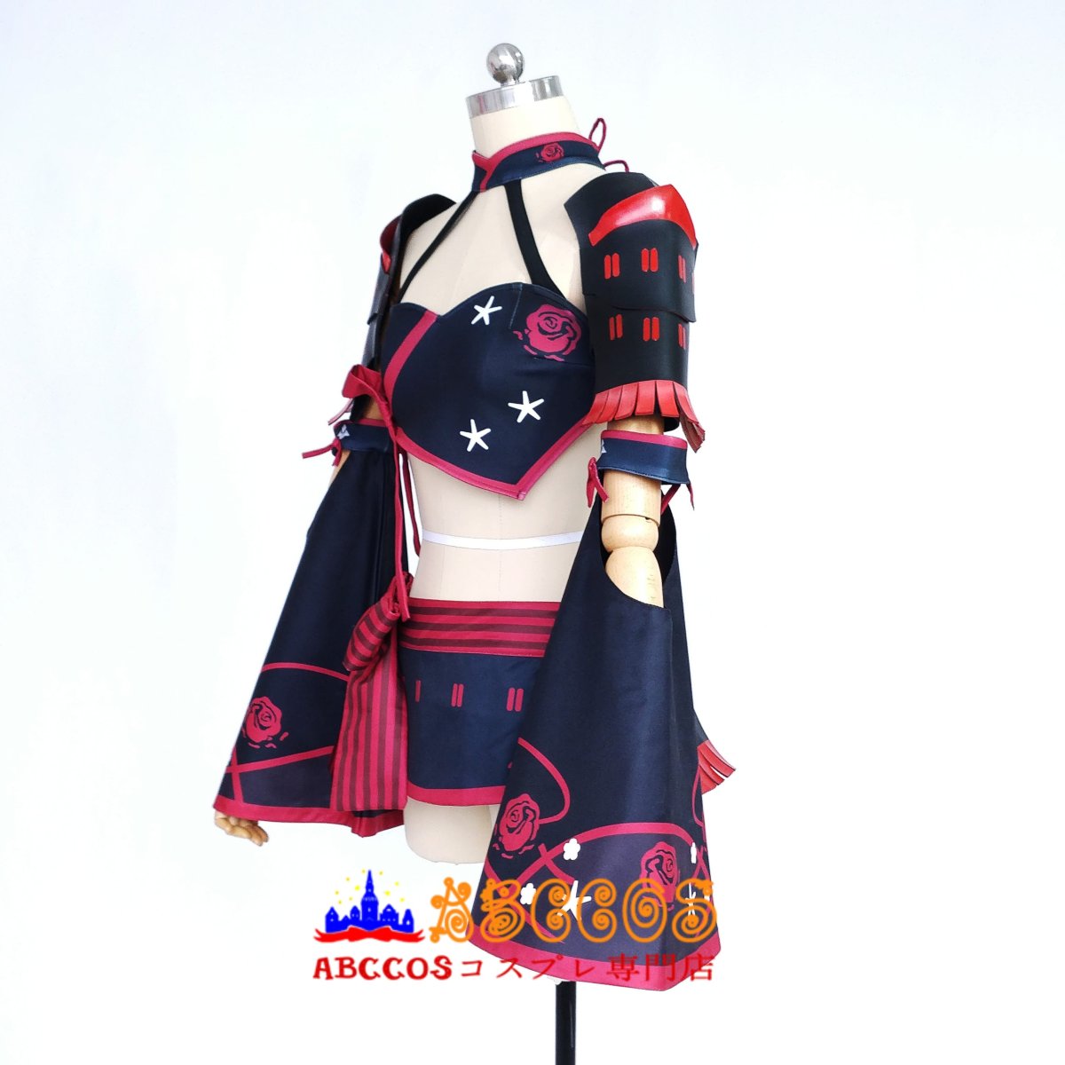 画像3: ファイナルファンタジーXIV FF14 紫水【武士】装備 海底宮殿 紫水宮 コスプレ衣装 abccos製 「受注生産」 (3)