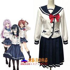画像4: 俺を好きなのはお前だけかよ パンジー / 三色院菫子（さんしょくいん すみれこ）コスプレ衣装 abccos製 「受注生産」 (4)