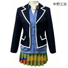 画像7: 五等分の花嫁 中野一花/中野二乃/中野三玖/中野四葉/中野五月 コスプレ衣装 abccos製 「受注生産」 (7)