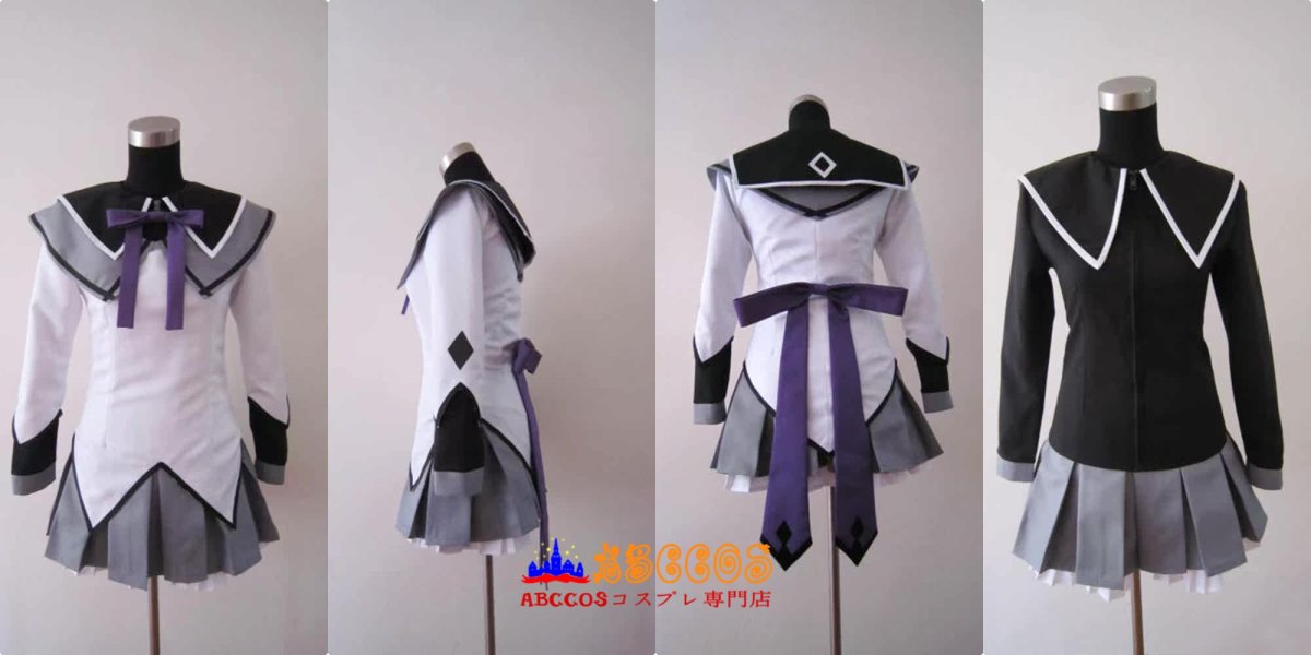 画像6: 魔法少女まどか☆マギカ 暁美 ほむら（あけみ ほむら）コスプレ衣装 abccos製 「受注生産」 (6)
