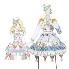 画像1: BanG Dream! バンドリ！ 弦巻 こころ/つるまき こころ コスプレ衣装 abccos製 「受注生産」 (1)