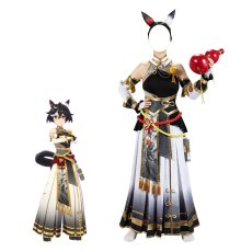 画像1: ウマ娘 プリティーダービー カツラギエース コスプレ衣装 abccos製 「受注生産」 (1)