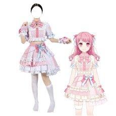 画像1: BanG Dream!／バンドリ！ 丸山彩（まるやま あや）コスプレ衣装 abccos製 「受注生産」 (1)