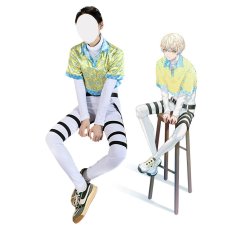 画像1: にじさんじ 緋八マナ コスプレ衣装 abccos製 「受注生産」 (1)
