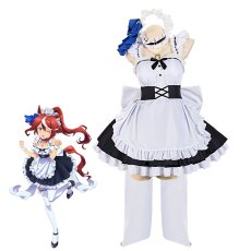 画像1: ウマ娘 プリティーダービー トウカイテイオー コスプレ衣装 abccos製 「受注生産」 (1)
