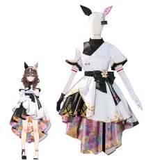 画像1: ウマ娘 プリティーダービー カレンチャン/ Curren Chan コスプレ衣装 abccos製 「受注生産」 (1)