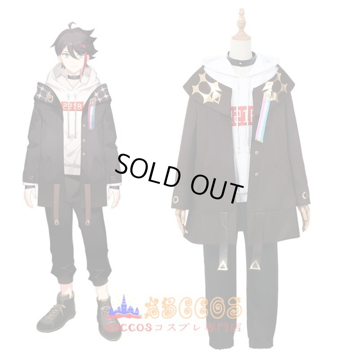 画像7: にじさんじ NIJISANJI vtuber 三枝明那 / さえぐさ あきな コスプレ衣装 abccos製 「受注生産」 (7)