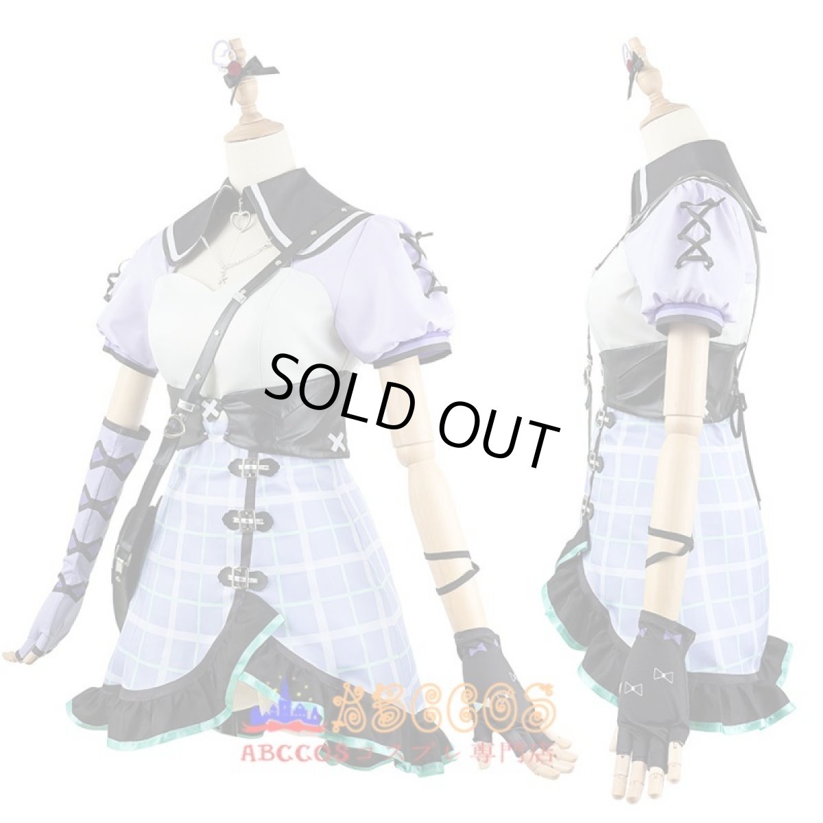 画像4: プロジェクトセカイ カラフルステージ! feat. 初音ミク 朝比奈まふゆ（あさひな まふゆ）コスプレ衣装 abccos製 「受注生産」 (4)