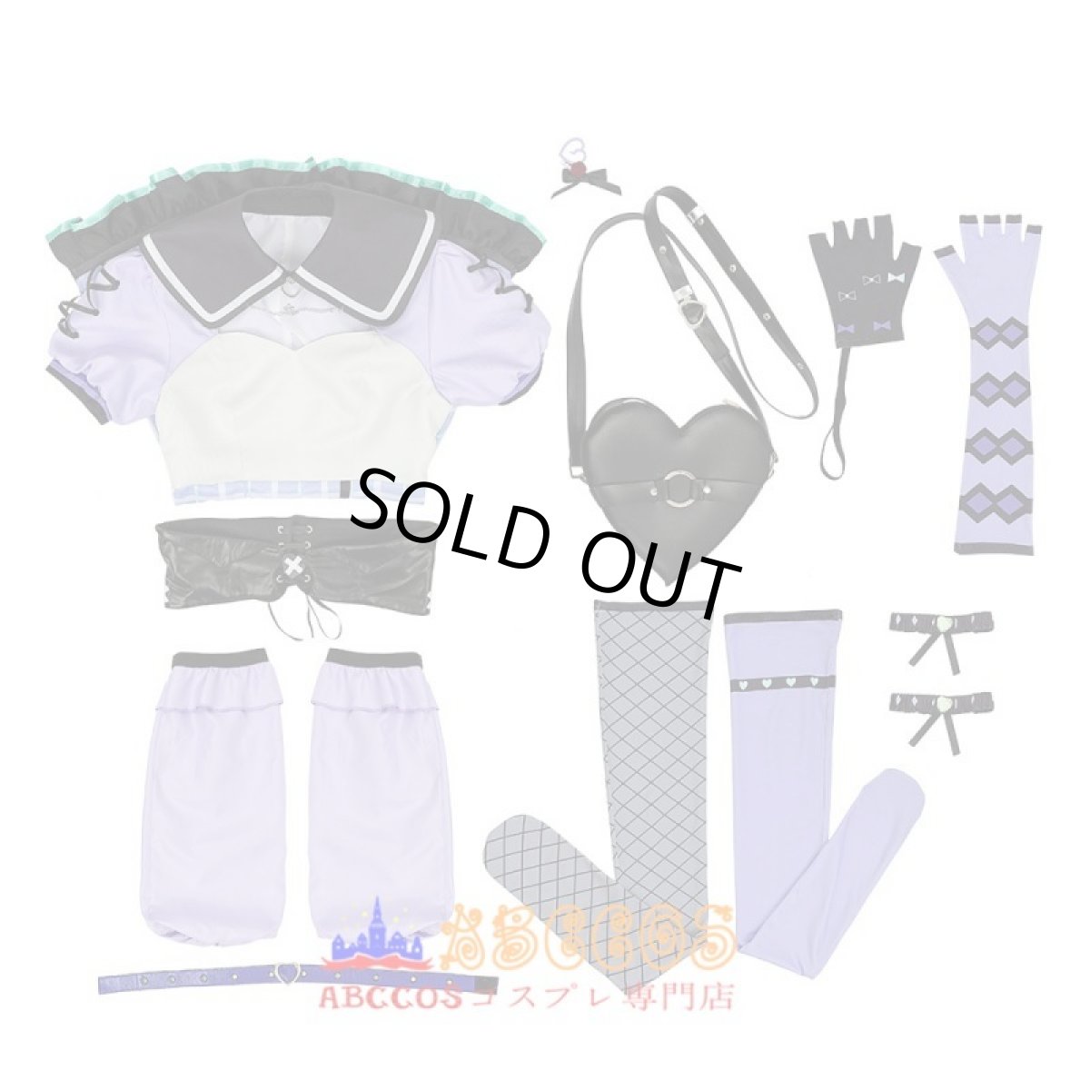 画像6: プロジェクトセカイ カラフルステージ! feat. 初音ミク 朝比奈まふゆ（あさひな まふゆ）コスプレ衣装 abccos製 「受注生産」 (6)