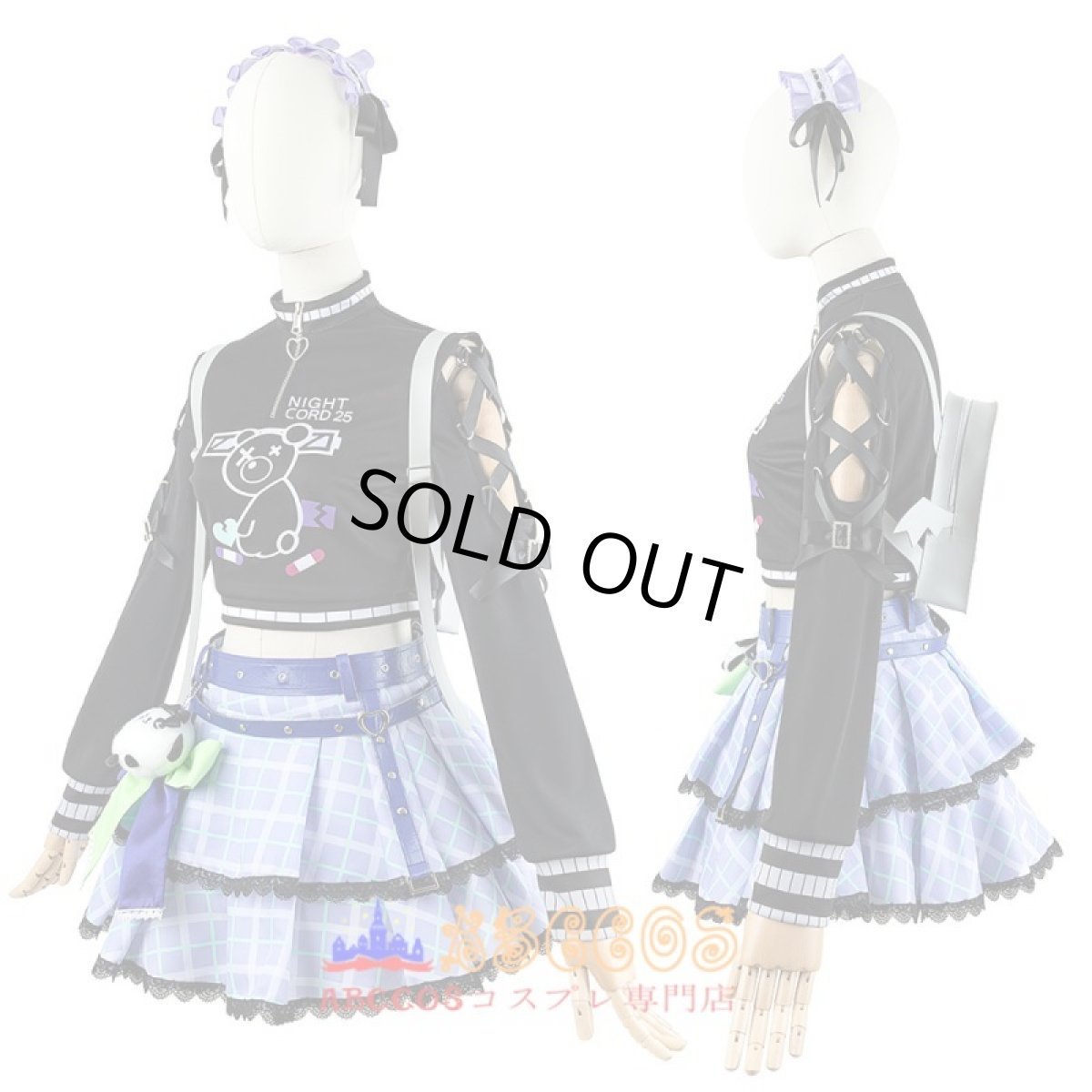 画像4: プロジェクトセカイ カラフルステージ! feat. 初音ミク 東雲絵名（しののめ えな）コスプレ衣装 abccos製 「受注生産」 (4)