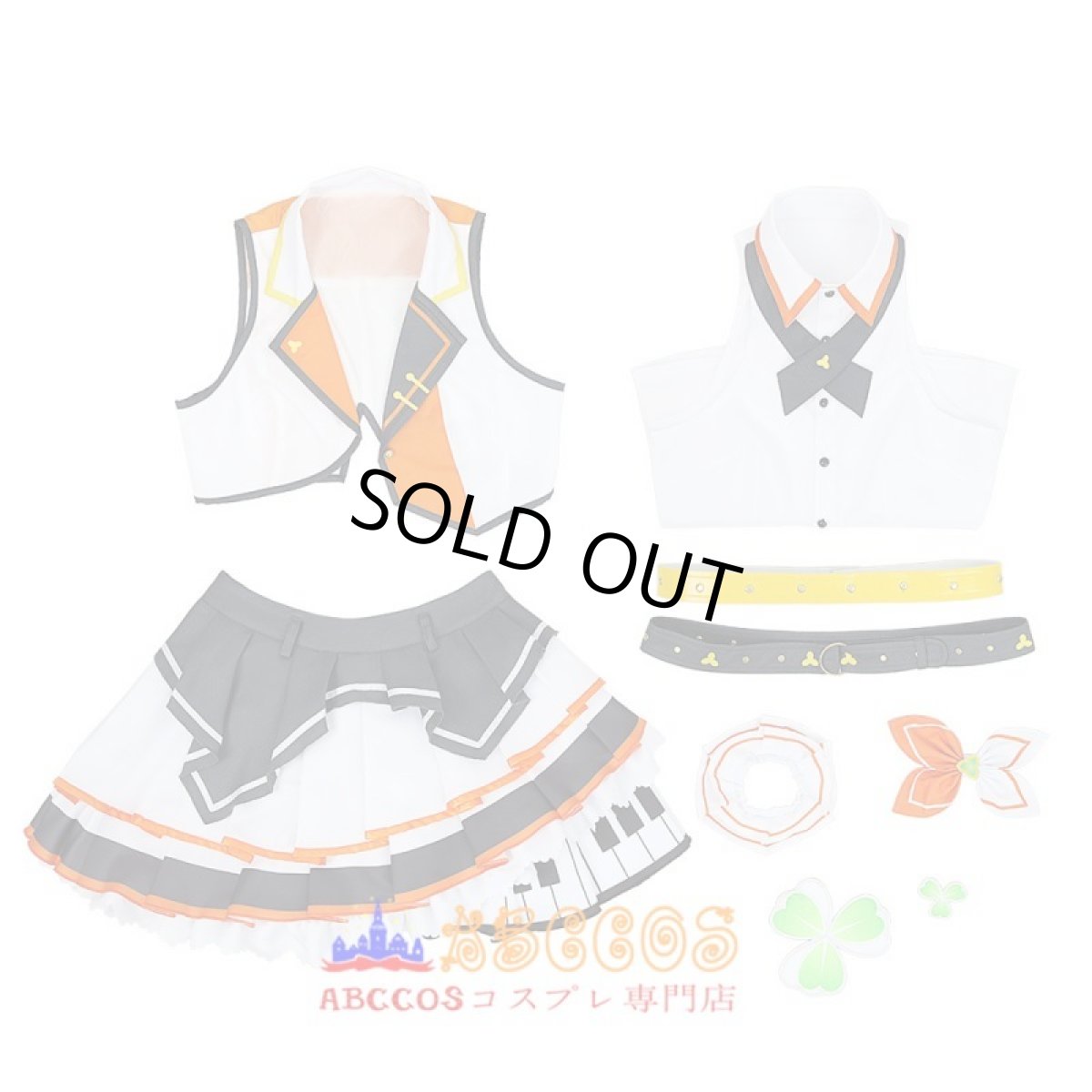 画像5: プロジェクトセカイ カラフルステージ! feat. 初音ミク 花里みのり（はなさと みのり）コスプレ衣装 abccos製 「受注生産」 (5)