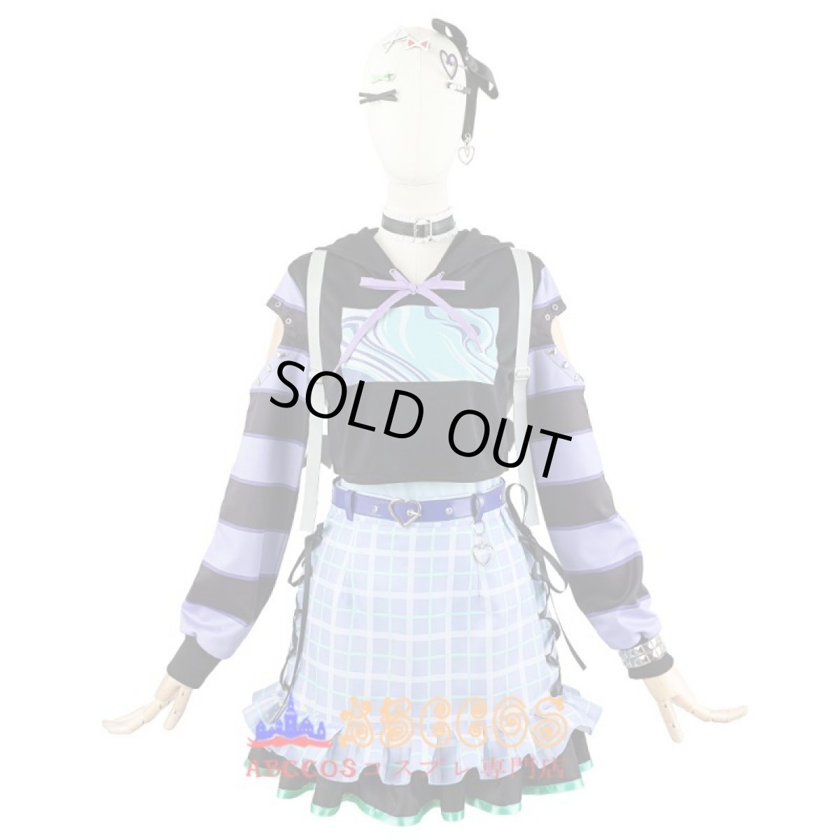 画像1: プロジェクトセカイ カラフルステージ! feat. 初音ミク 暁山瑞希（あきやま みずき）コスプレ衣装 abccos製 「受注生産」 (1)