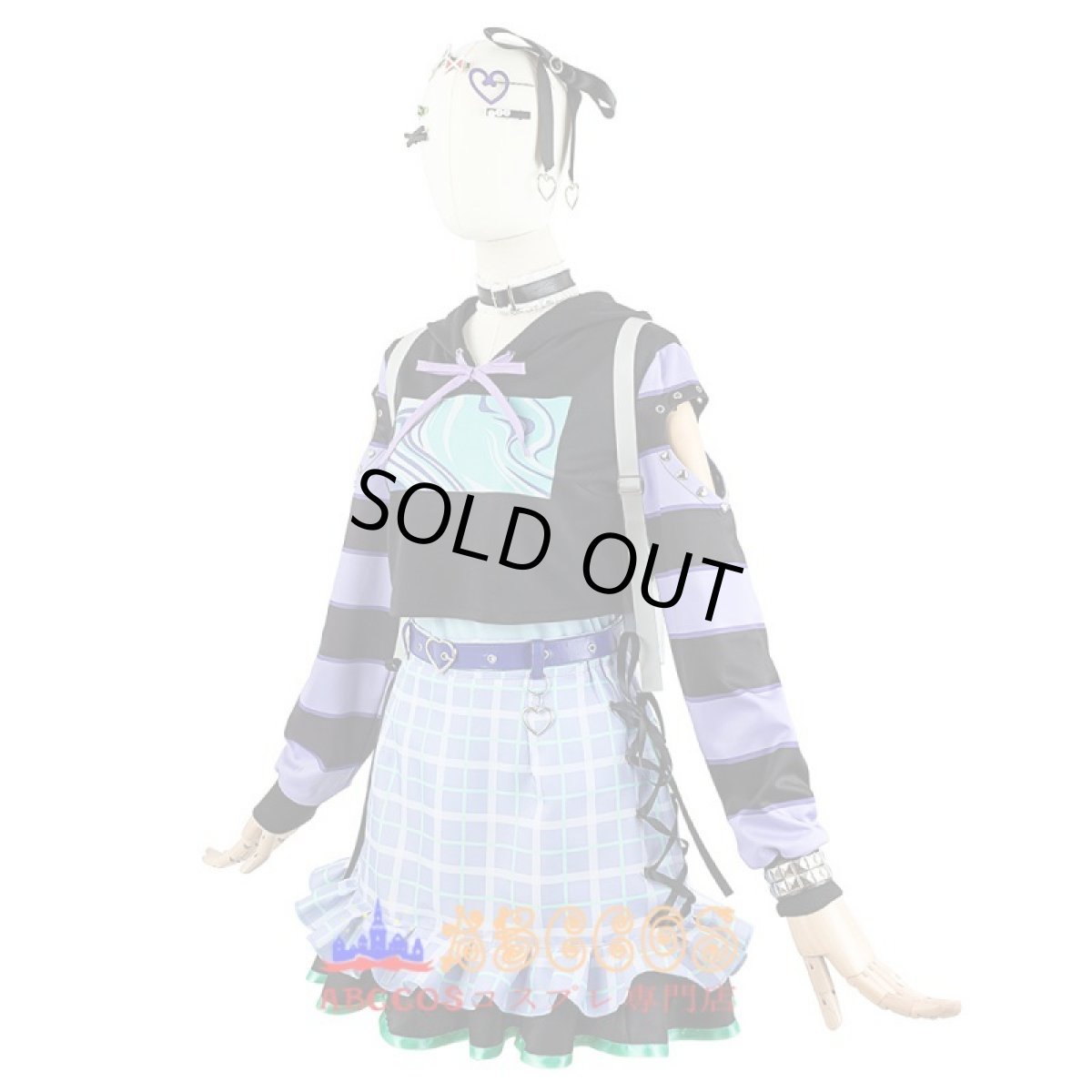 画像2: プロジェクトセカイ カラフルステージ! feat. 初音ミク 暁山瑞希（あきやま みずき）コスプレ衣装 abccos製 「受注生産」 (2)