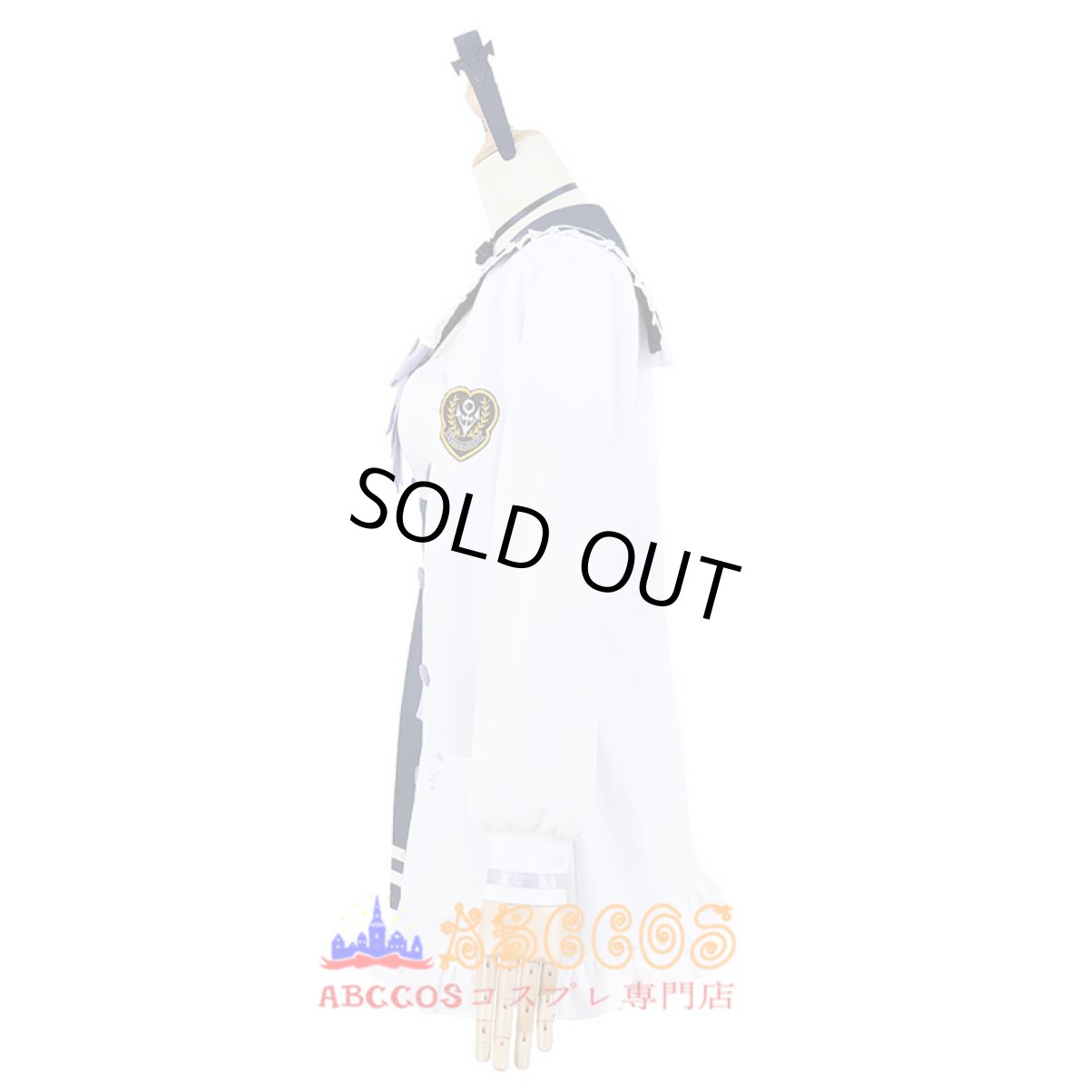 画像2: hololive ホロライブ vtuber 湊 あくあ（みなと あくあ）JK制服 コスプレ衣装 abccos製 「受注生産」 (2)