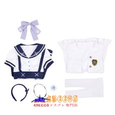 画像9: hololive ホロライブ vtuber 湊 あくあ（みなと あくあ）JK制服 コスプレ衣装 abccos製 「受注生産」 (9)