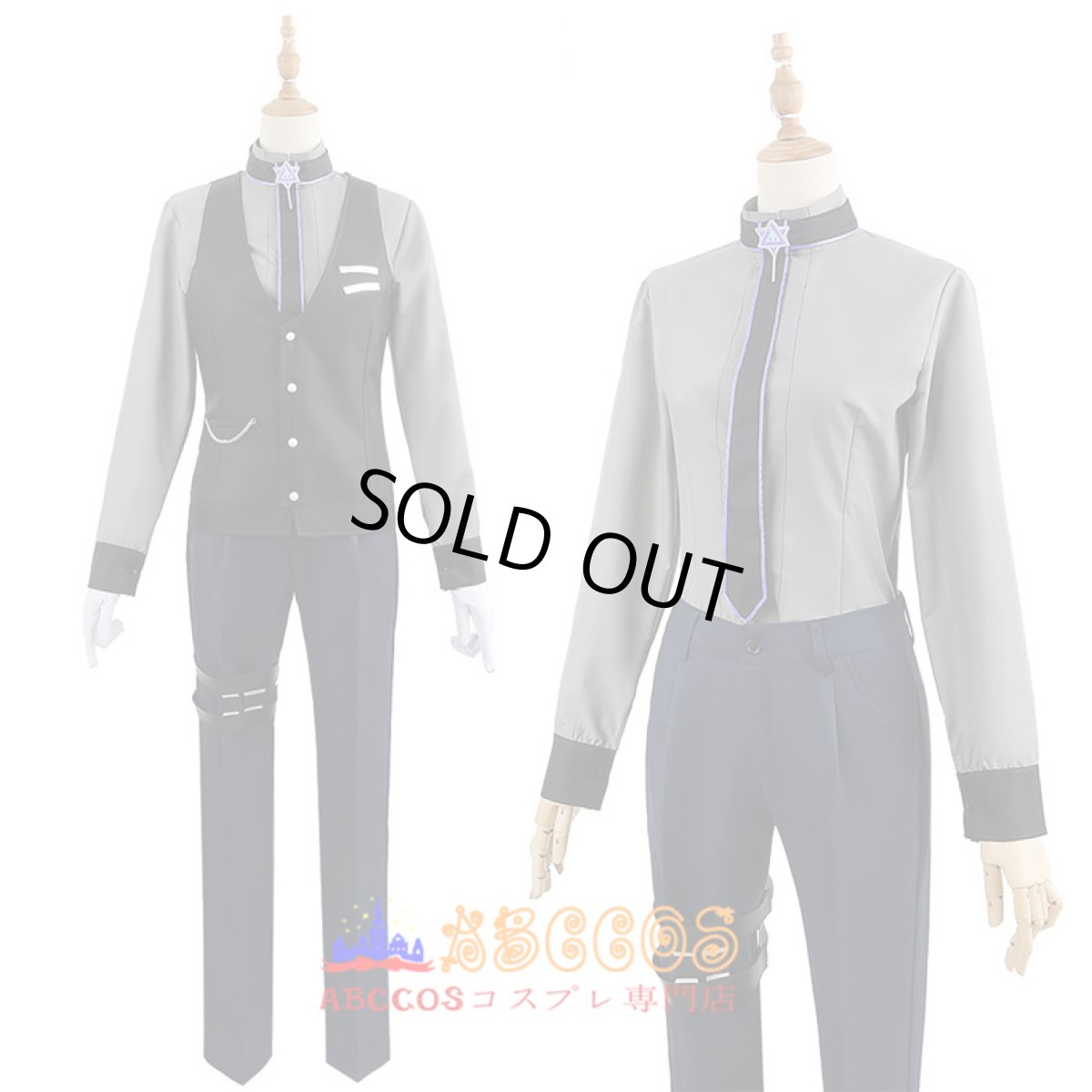画像6: にじさんじ VTuber 長尾 景 / ながお けい スーツ着 コスプレ衣装 abccos製 「受注生産」 (6)