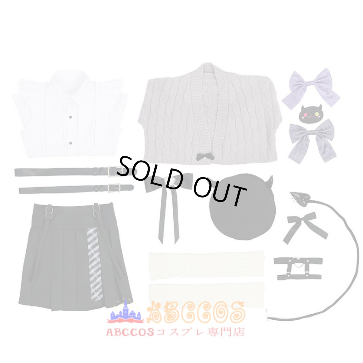 画像11: hololive ホロライブ 常闇トワ／とこやみ とわ VTuber Tokoyami Towa コスプレ衣装 abccos製 「受注生産」 (11)