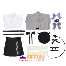 画像11: hololive ホロライブ 常闇トワ／とこやみ とわ VTuber Tokoyami Towa コスプレ衣装 abccos製 「受注生産」 (11)