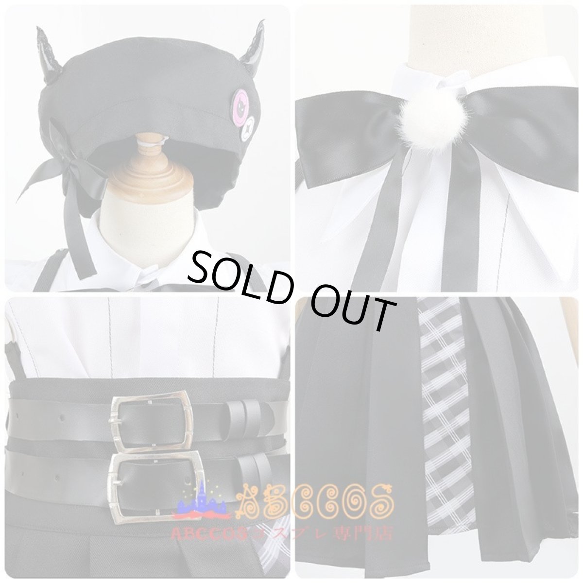 画像9: hololive ホロライブ 常闇トワ／とこやみ とわ VTuber Tokoyami Towa コスプレ衣装 abccos製 「受注生産」 (9)