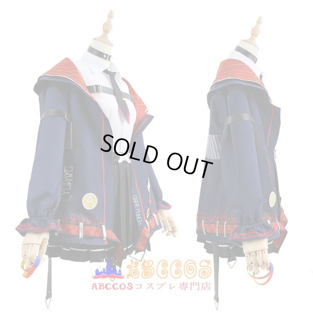 画像3: hololive ホロライブ 百鬼あやめ／なきりあやめ コスプレ衣装 abccos製 「受注生産」 (3)
