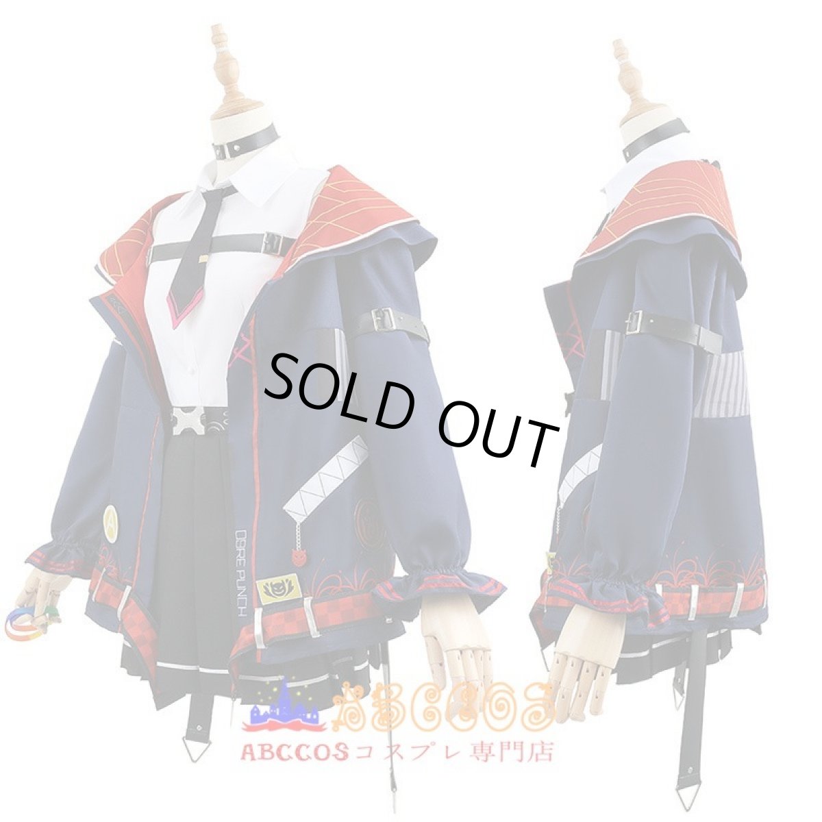 画像4: hololive ホロライブ 百鬼あやめ／なきりあやめ コスプレ衣装 abccos製 「受注生産」 (4)