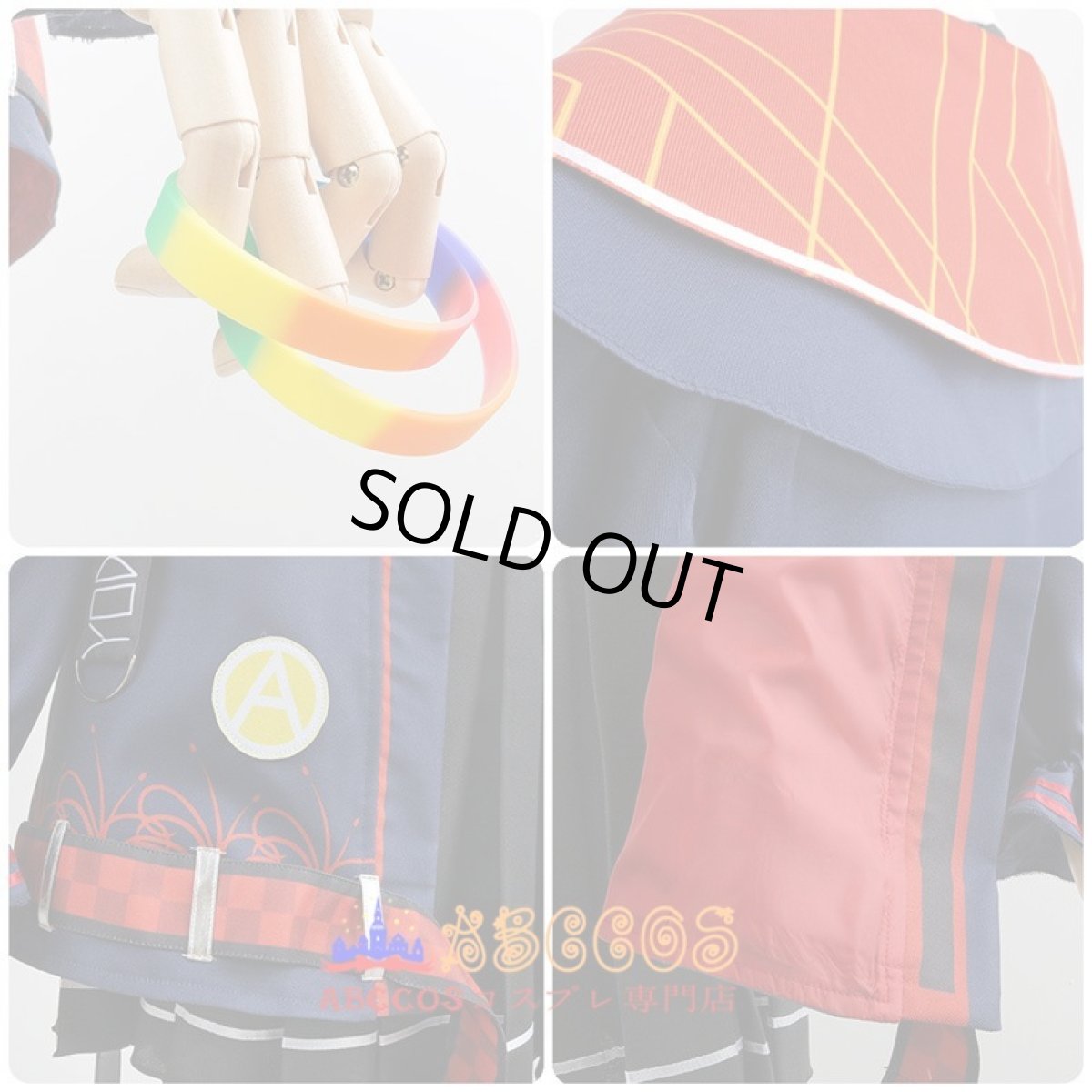 画像9: hololive ホロライブ 百鬼あやめ／なきりあやめ コスプレ衣装 abccos製 「受注生産」 (9)