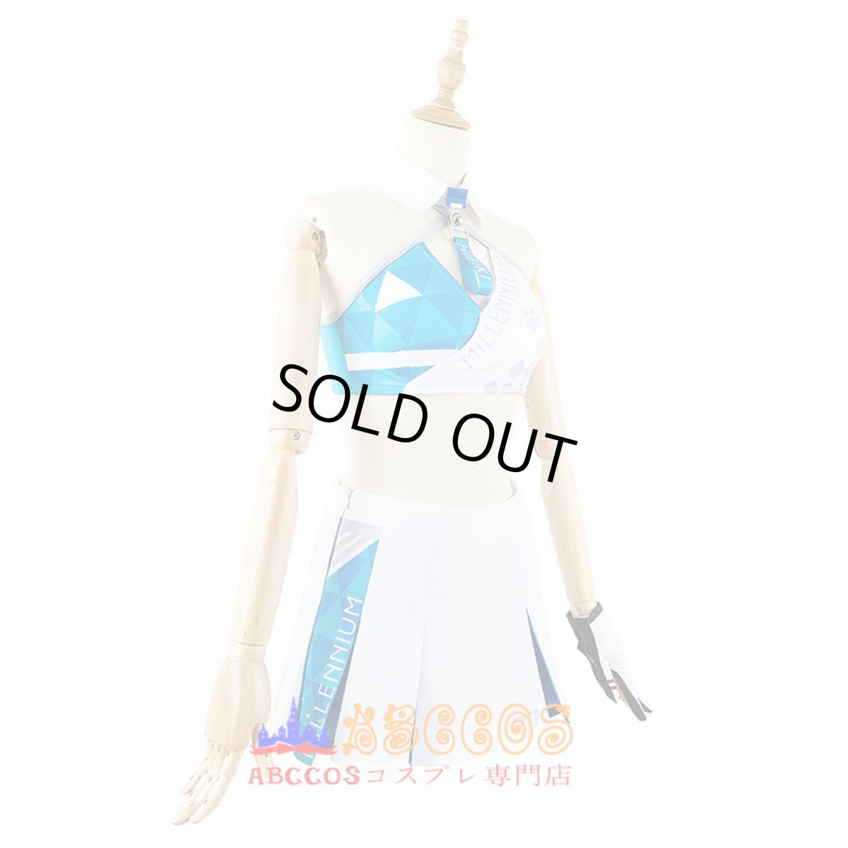 画像2: ブルーアーカイブ-Blue Archive- 猫塚 ヒビキ（ねこづか ヒビキ） コスプレ衣装 abccos製 「受注生産」 (2)