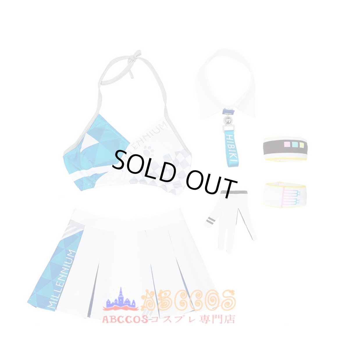 画像8: ブルーアーカイブ-Blue Archive- 猫塚 ヒビキ（ねこづか ヒビキ） コスプレ衣装 abccos製 「受注生産」 (8)