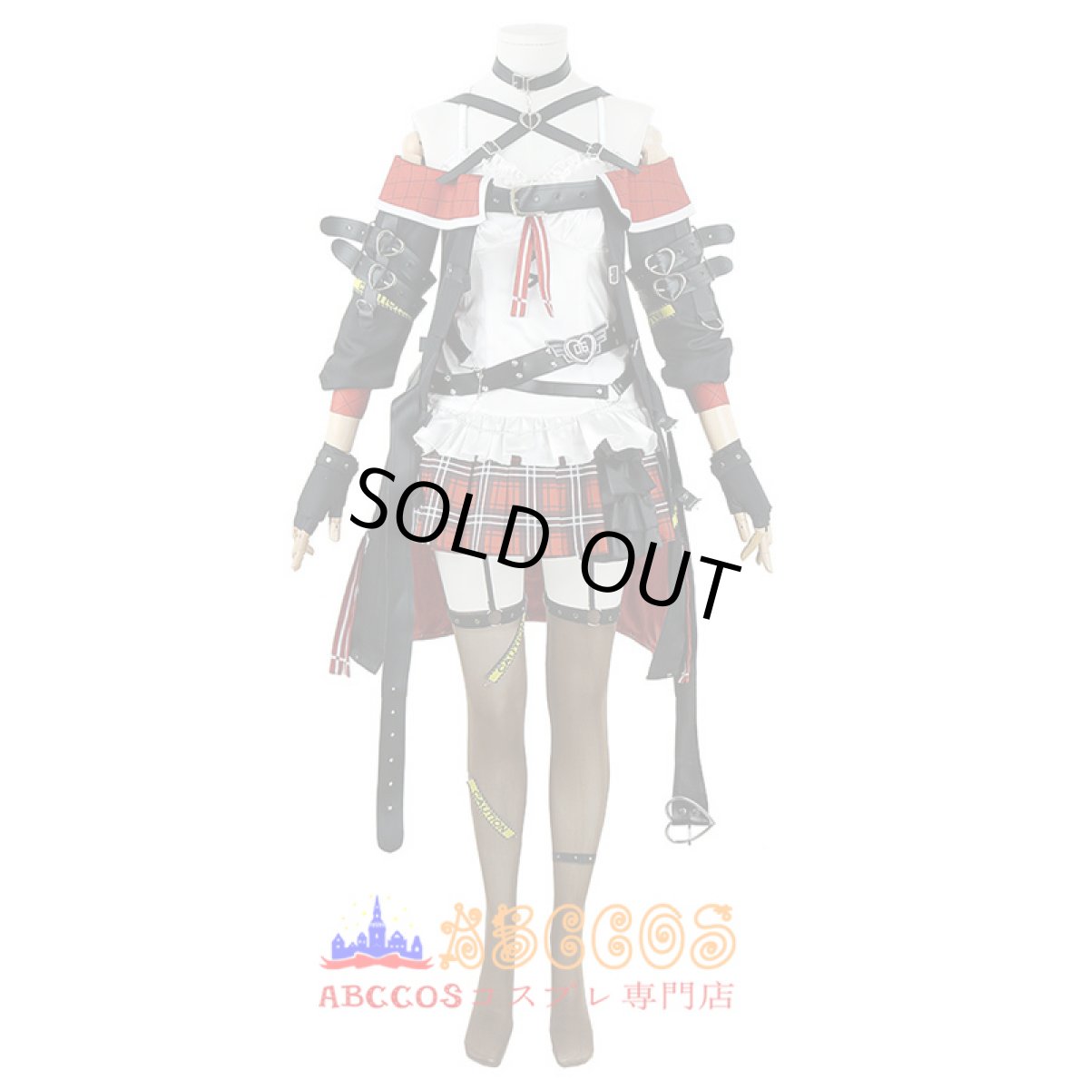 画像1: hololive ホロライブ 沙花叉クロヱ／さかまた くろゑ コスプレ衣装 abccos製 「受注生産」 (1)