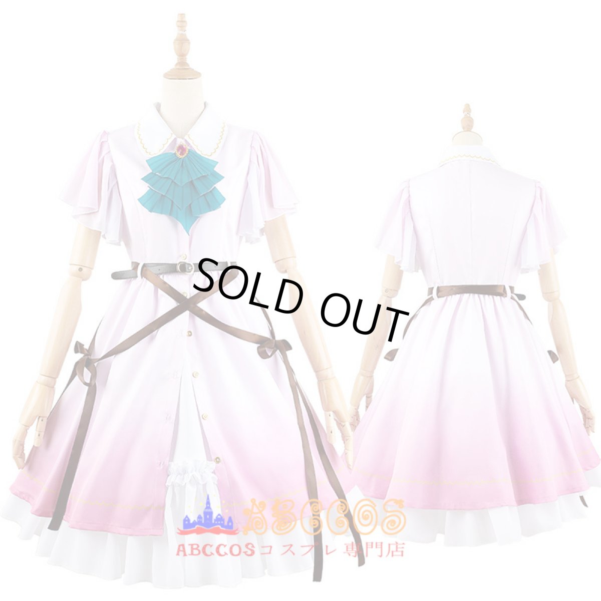 画像4: 蓮ノ空女学院スクールアイドルクラブ 大沢 瑠璃乃 藤島 慈 コスプレ衣装 abccos製 「受注生産」 (4)