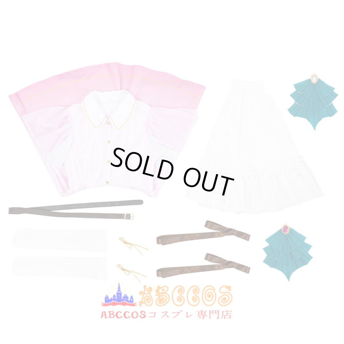 画像8: 蓮ノ空女学院スクールアイドルクラブ 大沢 瑠璃乃 藤島 慈 コスプレ衣装 abccos製 「受注生産」 (8)