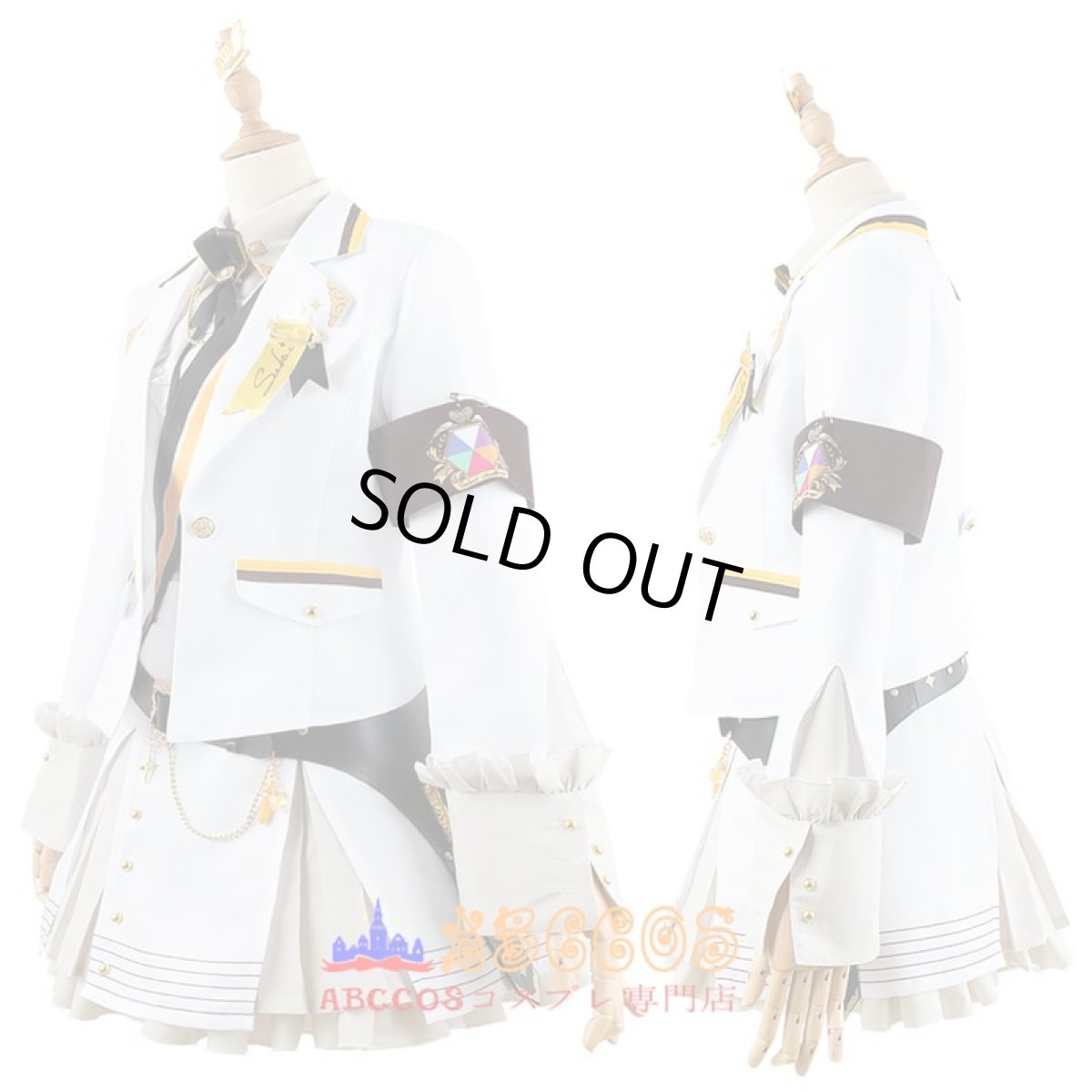 画像3: ロジェクトセカイ カラフルステージ! feat. 初音ミク VTuber 花里みのり（はなさと みのり）桃井愛莉（ももい あいり） コスプレ衣装 abccos製 「受注生産」 (3)