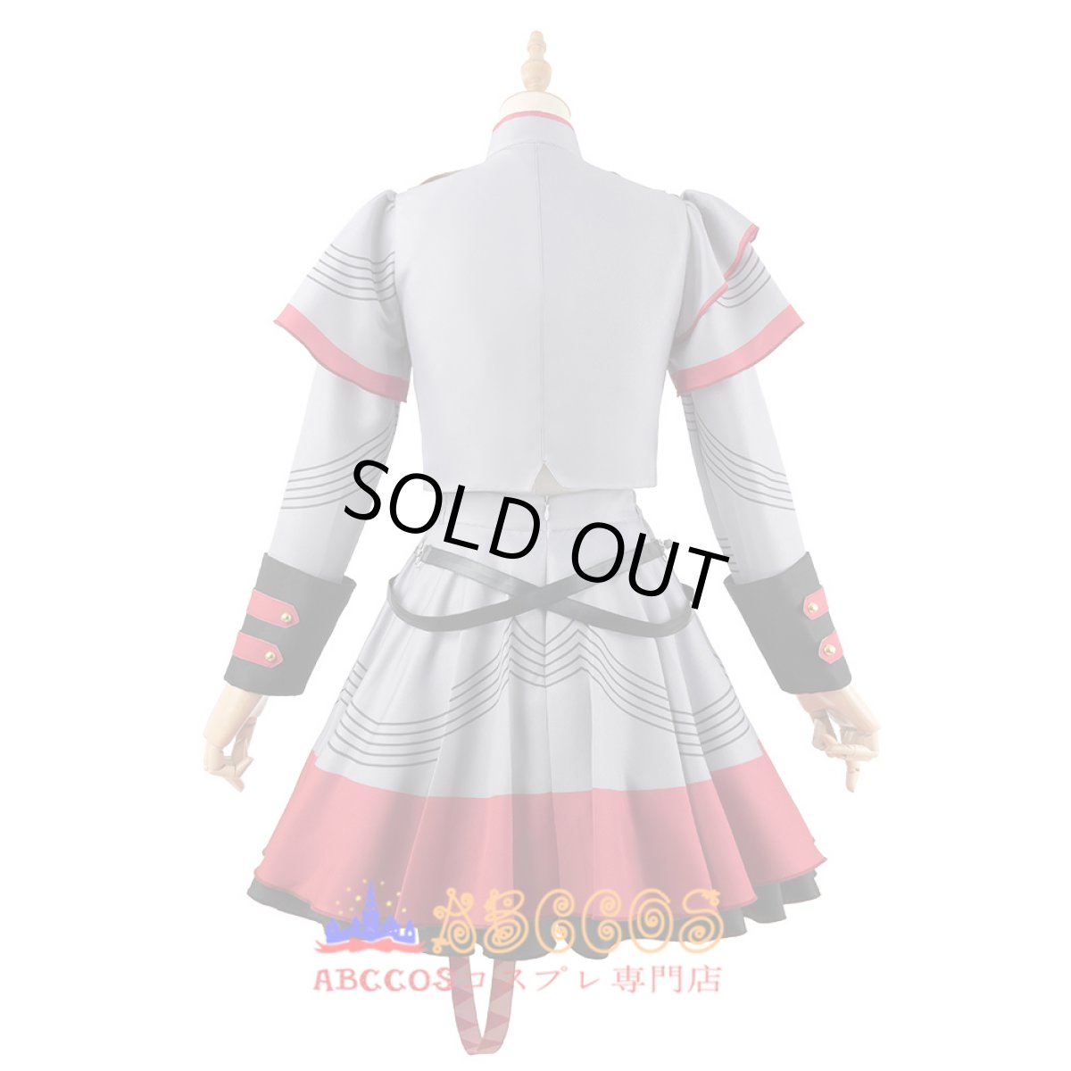 画像2: vtuber Synthesizer V 重音テト（かさね テト）Kasane Teto コスプレ衣装 abccos製 「受注生産」 (2)