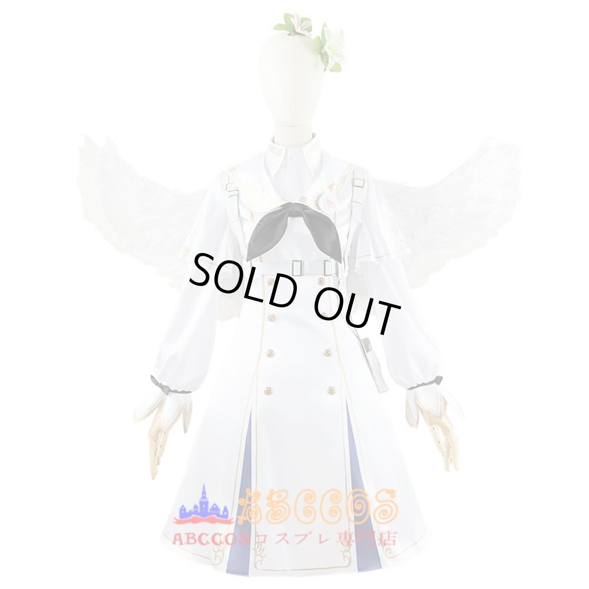 画像1: ブルーアーカイブ -Blue Archive- 桐藤ナギサ コスプレ衣装 abccos製 「受注生産」 (1)