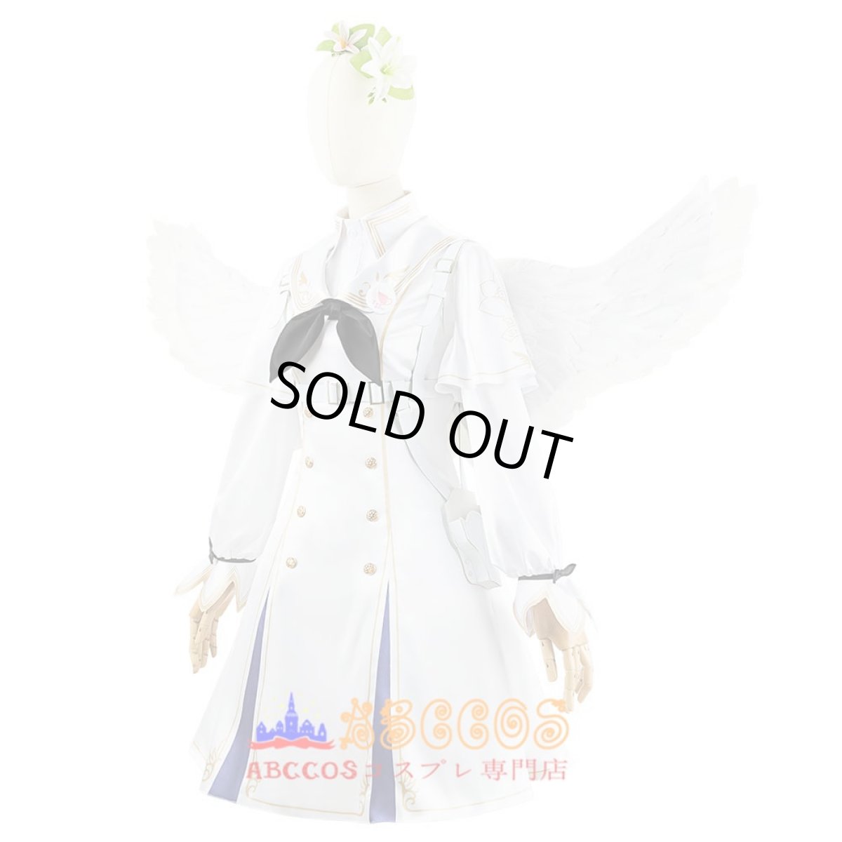 画像2: ブルーアーカイブ -Blue Archive- 桐藤ナギサ コスプレ衣装 abccos製 「受注生産」 (2)