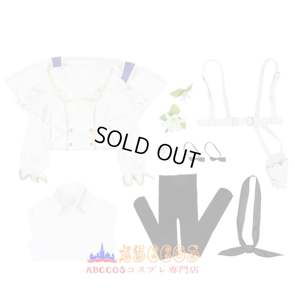 画像8: ブルーアーカイブ -Blue Archive- 桐藤ナギサ コスプレ衣装 abccos製 「受注生産」 (8)