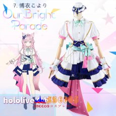 画像17: ホロライブ Hololive 4th VTuber 桃鈴ねね 戌神ころね 猫又おかゆ コスプレ衣装 abccos製 「受注生産」 (17)