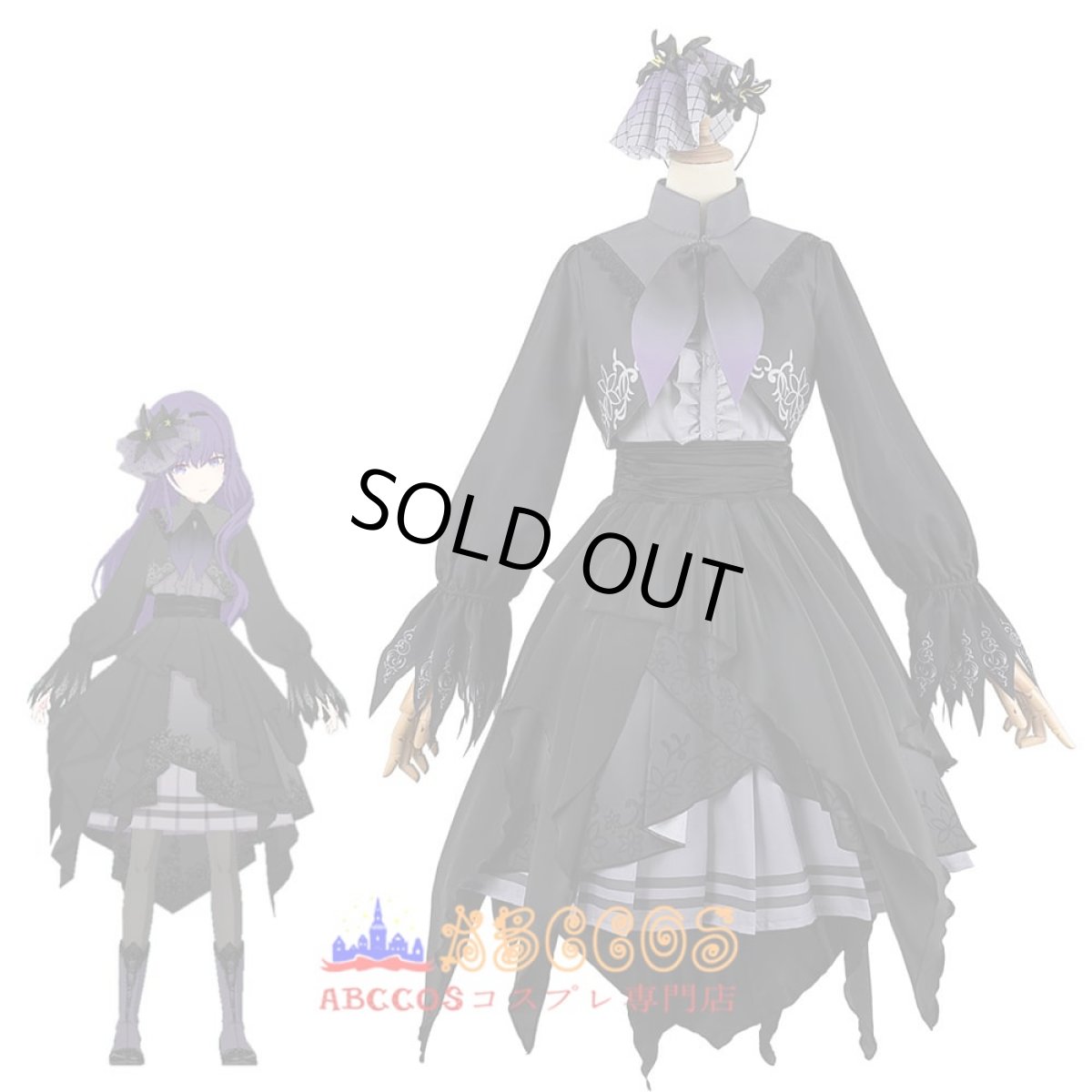 画像7: プロジェクトセカイ カラフルステージ! feat. 初音ミク PJSK 朝比奈まふゆ（あさひな まふゆ）コスプレ衣装 abccos製 「受注生産」 (7)