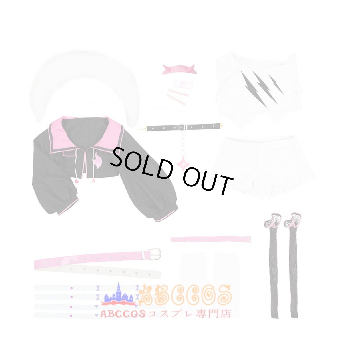 画像11: にじさんじ Vtuber Mococo Abyssgard モココ・アビスガード コスプレ衣装 abccos製 「受注生産」 (11)