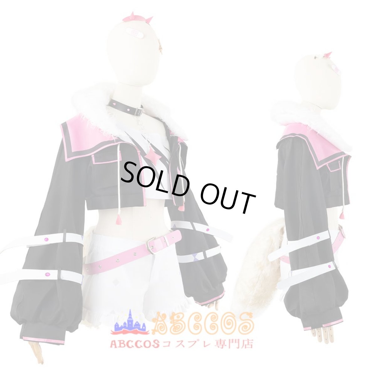 画像3: にじさんじ Vtuber Mococo Abyssgard モココ・アビスガード コスプレ衣装 abccos製 「受注生産」 (3)