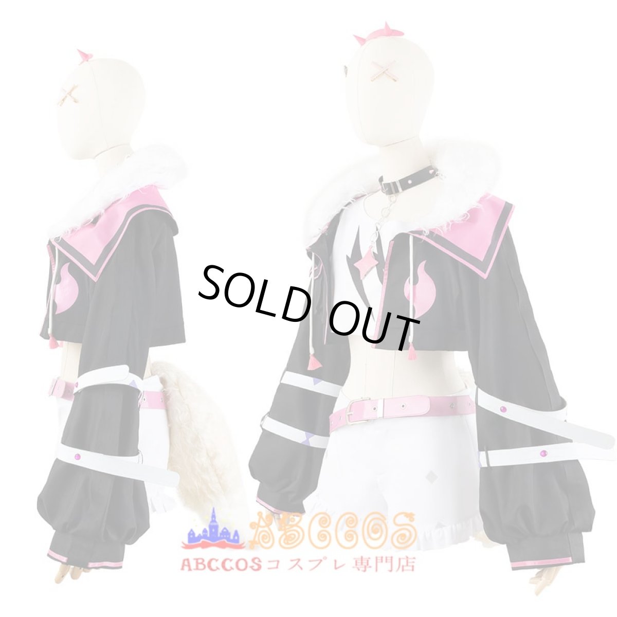 画像4: にじさんじ Vtuber Mococo Abyssgard モココ・アビスガード コスプレ衣装 abccos製 「受注生産」 (4)