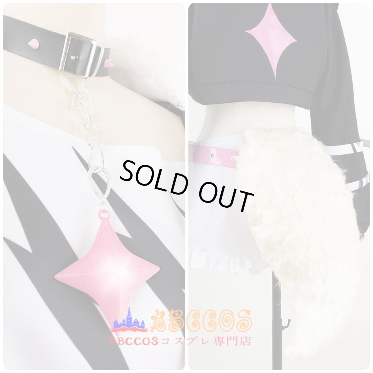 画像7: にじさんじ Vtuber Mococo Abyssgard モココ・アビスガード コスプレ衣装 abccos製 「受注生産」 (7)