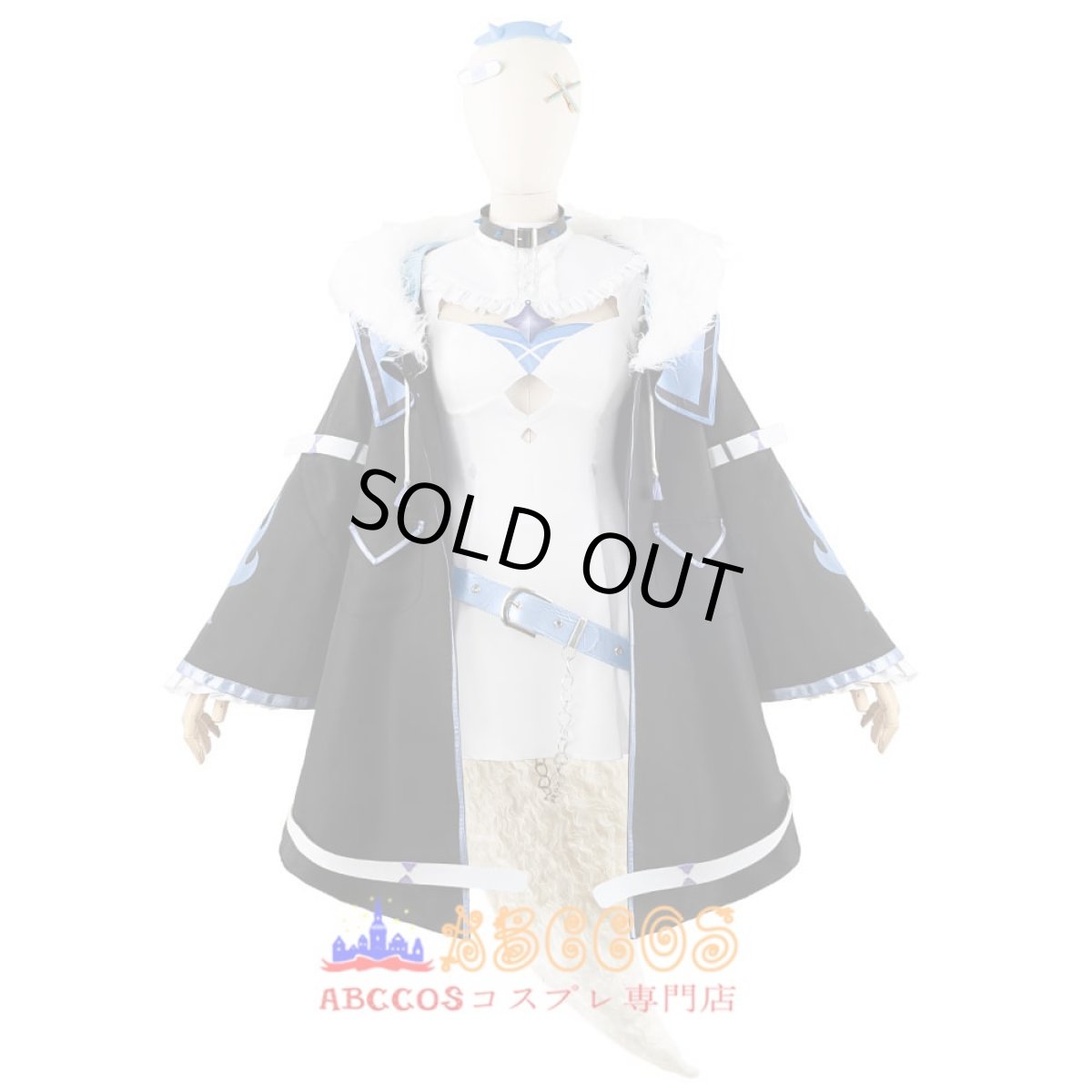 画像1: にじさんじ Vtuber  Fuwawa Abyssgard フワワ・アビスガード コスプレ衣装 abccos製 「受注生産」 (1)