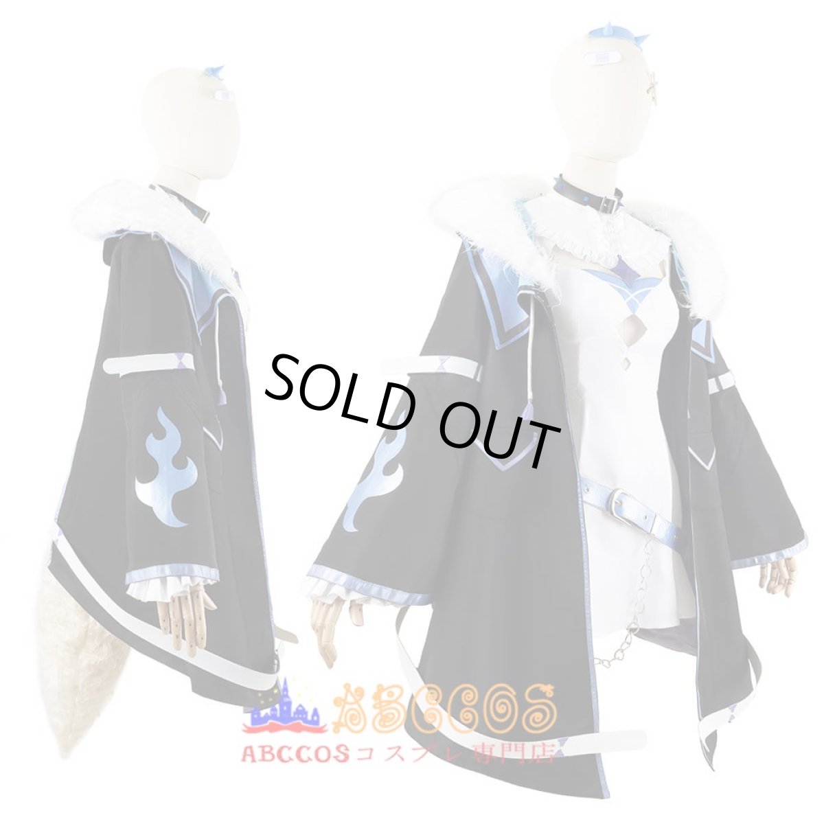 画像4: にじさんじ Vtuber  Fuwawa Abyssgard フワワ・アビスガード コスプレ衣装 abccos製 「受注生産」 (4)