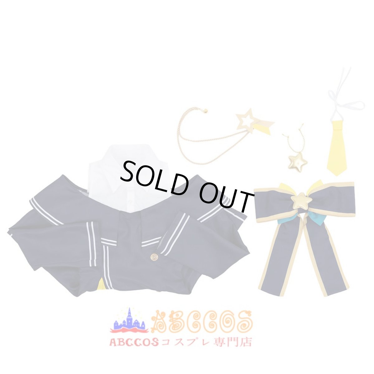 画像9: プロジェクトセカイ カラフルステージ！ feat. 初音ミク 星乃 一歌（ほしの いちか） 天馬 咲希（てんま さき） 鏡音リン 日野森 志歩（ひのもり しほ） 望月 穂波（もちずき ほなみ） コスプレ衣装 abccos製 「受注生産」 (9)