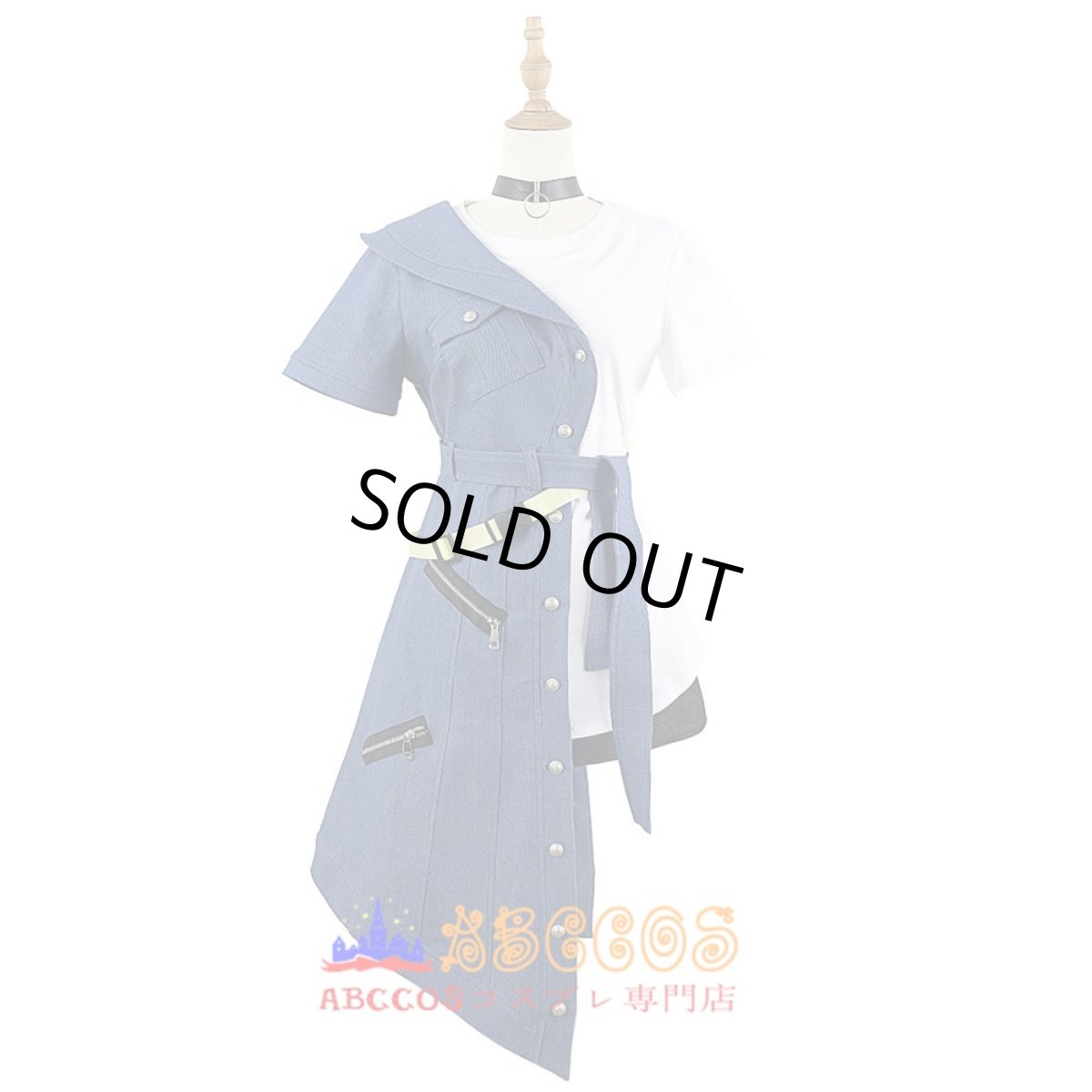 画像1: BanG Dream! It's MyGO!!!!! バンドリ！ 要楽奈（かなめ らーな）コスプレ衣装 abccos製 「受注生産」 (1)