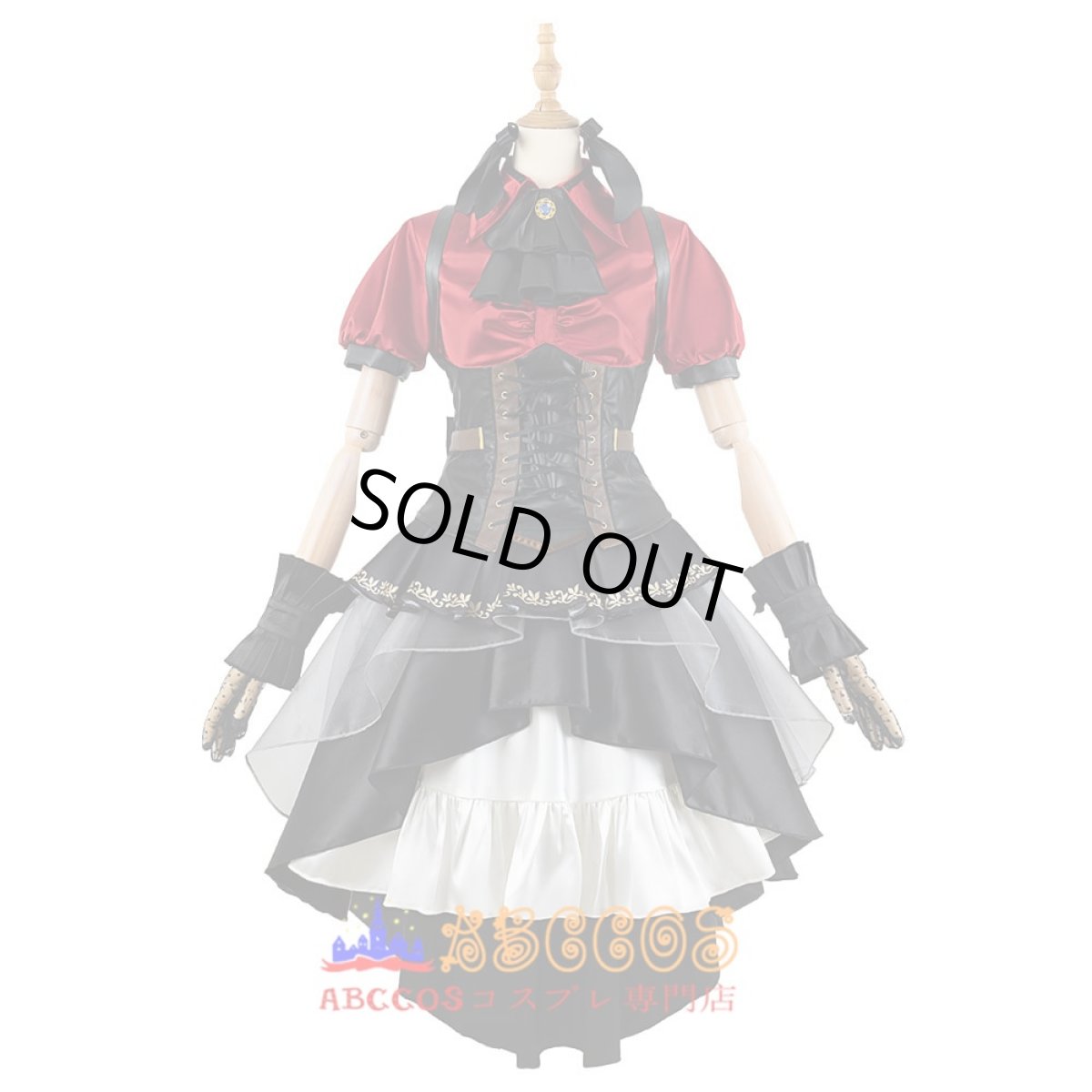 画像1: BanG Dream! It's MyGO!!!!! バンドリ！ 豊川祥子（とがわ さきこ）コスプレ衣装 abccos製 「受注生産」 (1)