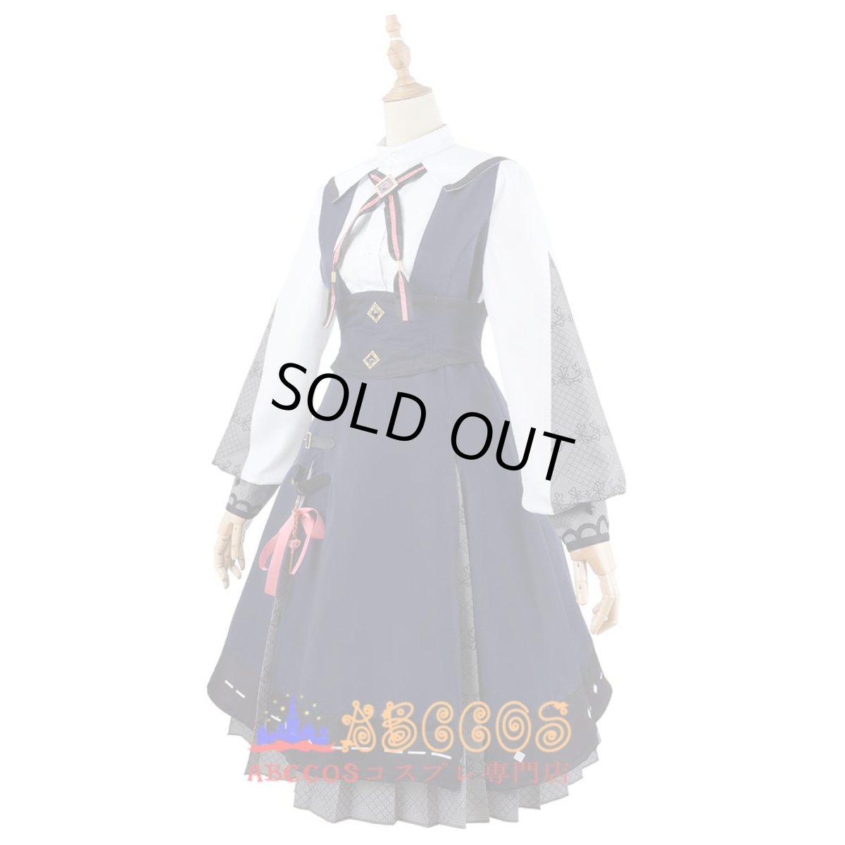 画像2: プロジェクトセカイ カラフルステージ! feat. 初音ミク 桃井愛莉（ももい あいり） コスプレ衣装 abccos製 「受注生産」 (2)