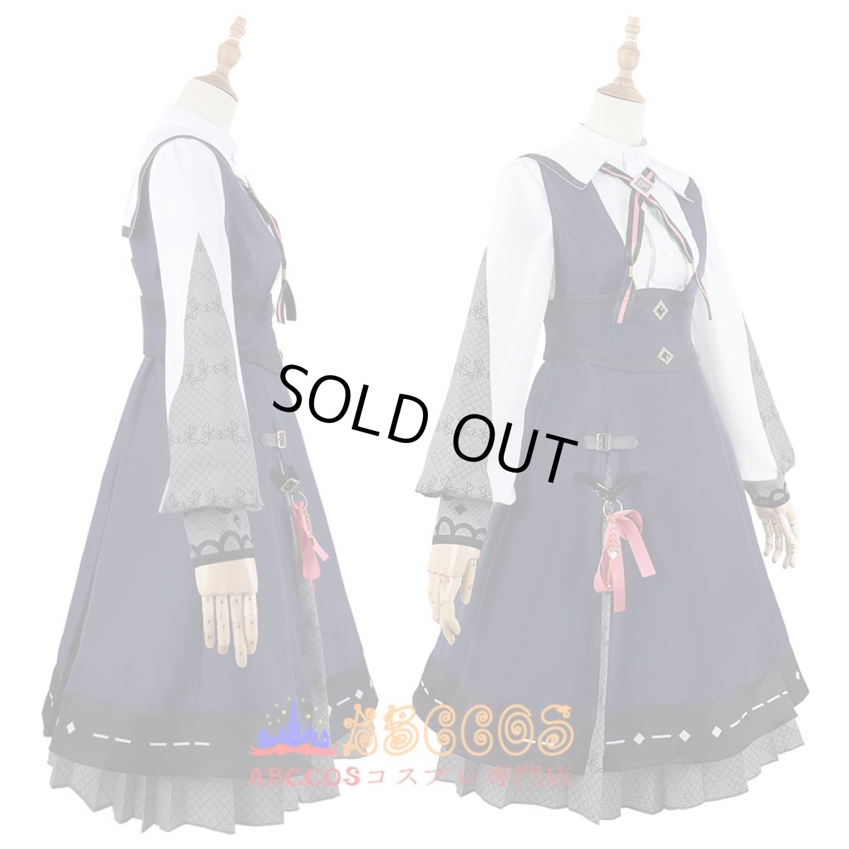 画像4: プロジェクトセカイ カラフルステージ! feat. 初音ミク 桃井愛莉（ももい あいり） コスプレ衣装 abccos製 「受注生産」 (4)